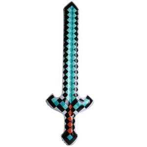 30 Diseños de Espadas y Martillos con Temática <span class=keywords><strong>Pirata</strong></span>, Espada Inflable Pixel, Cuchillo <span class=keywords><strong>Pirata</strong></span>, Armas Inflables para Cosplay y Fiestas - Product Image 5