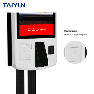 Piso de la pared/pared montado 27 pulgadas de pantalla táctil auto ordenar quiosco <span class=keywords><strong>en</strong></span> el restaurante - Product Image 3