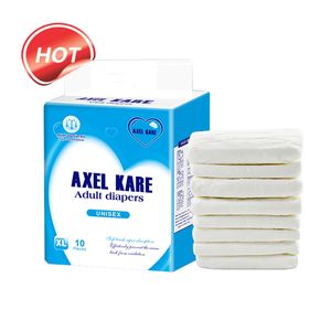 Adulti che indossano pannolini e pantaloni di plastica/eco Daipers per adulti/pannolino per adulti spesso assorbente per adulti campione gratuito di pannolini per adulti - Product Image 1