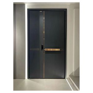 Prima Luxury Aluminio Pivot Front Doors Tamaños personalizados Estilo moderno para la entrada <span class=keywords><strong>de</strong></span> la villa Factory <span class=keywords><strong>Outlet</strong></span> Puerta <span class=keywords><strong>de</strong></span> seguridad - Product Image 6