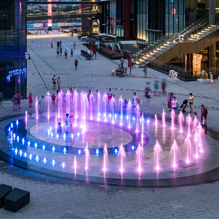 Direktverkauf ab Werk Multimedia-Tanzbrunnen für den Außenbereich