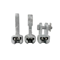 Clevis à rotule de type WS galvanisé à chaud pour isolateur de ligne de transmission aérienne