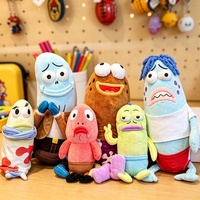 Boneka Ikan Nelayan Baru yang Lucu, Mainan Ikan Jelek Terlaris, Hadiah Hewan Boneka Kreatif untuk Ulang Tahun Teman