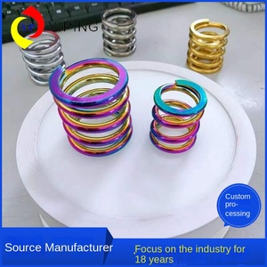 Bán Buôn Xe Điện Sốc Hấp Thụ Mùa Xuân Cuộc Sống Lâu Dài Xe Đạp Cone Xoắn Ốc Nén Kẽm Cuộn Dây Thép Không Gỉ - Product Image 4