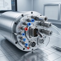 Mandrin de fraisage électrique haute performance pour centre d'usinage vertical 24000 tr/min avec bride de précision