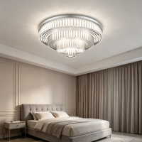 Plafonnier LED moderne JACKSUN, lampe de plafond ronde en acrylique, plafonnier LED pour salon, salle à manger, chambre à coucher, appartement