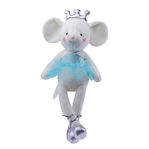 Peluche di Topolina <span class=keywords><strong>Ballerina</strong></span> Cartoon, Giocattolo di Peluche con Gonna Tutù, Bambola di Topolina in Tutù - Product Image 3