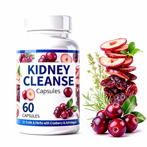 Suplemento Herbal para el Riñón con Extracto de Arándano y Astrágalo, Cápsulas Veganas Naturales Puras - Product Image 1