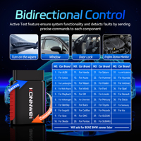 Outil de diagnostic en gros Konnwei KDIAG 12V, scanner de voiture OBD2, connexion sans fil, lecteur de code OBD2 pour Android et iOS