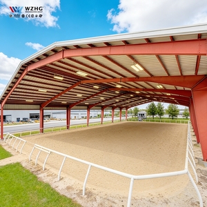 Arena Equestre Coperta in Acciaio Senza Colonne, Struttura in Acciaio per Addestramento Equestre, Design con Ampio Spazio - Product Image 1