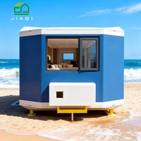 Casa Prefabricada Modular de Aluminio, Casa Cápsula Móvil, Unidad de Dormitorio para Uso en Campamentos, Resorts y Apartamentos