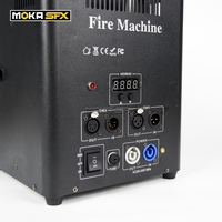 MOKA SFX H-E02 2-Head Single Shot Puissant Flamme Machine Feu Machine Projecteur Fluide Peut Machine
