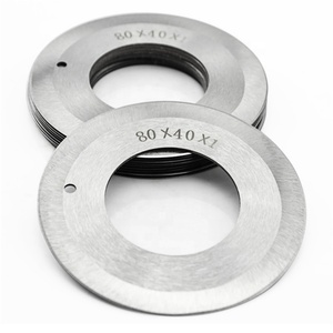 ใบมีดกลมอุตสาหกรรมขนาด 80x40x1 มม. สำหรับตัดหนัง - Product Image 4