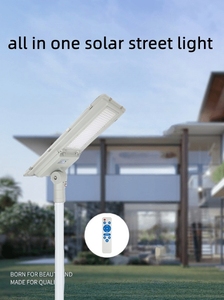 Lampada integrata a energia solare luce di strada impermeabile all'aperto led tutto in uno con controllo intelligente - Product Image 2