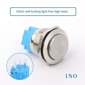19MM Stainless Steel Button IP65 Rated 1NO <b>Switch</b> Flat/Dome Head Automotive & Home Use - Product Image 4