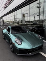 Film Bungkus Mobil Vinyl PET Liquid Metal Lion Green Custom Cut Length, Self-Healing, Warna Berubah, Anti Inframerah