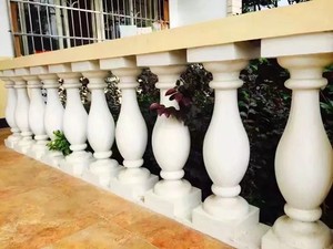 Khuôn trang trí sân vườn ngoài trời năm 2024 để đúc bê tông, lan can trụ tròn, hàng rào bằng nhựa ABS dùng trong gia đình - Product Image 5