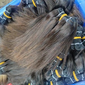 Letsfly Cheveux Vierge Brut du Vietnam Raides Os Mélange Marron Double Tirage 12A, Lots 8 10 12 Pouces, Vente en Gros Livraison Gratuite - Product Image 1