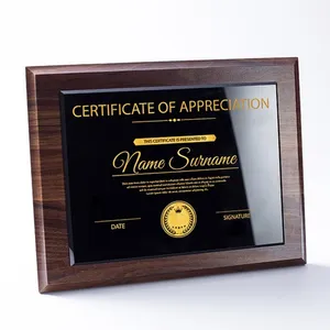 ADL Wholesale Customized Wooden Plaques Trophy Awards Sports Events Awards