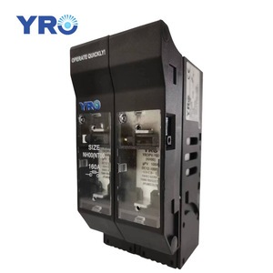 Base de fusible YRO NH00 160A para montaje en riel DIN para aplicaciones fotovoltaicas - Product Image 4