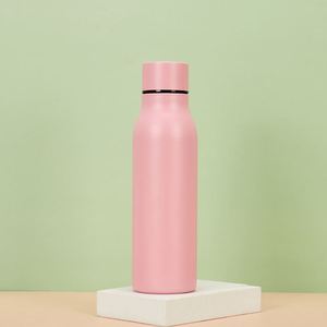 350ml 500ml 650ml Slim Sports <b>Bottle</b>, 304 Steel Vacuum Cup with Silicone Grip for Daily Car Drinking Water - Product Image 5