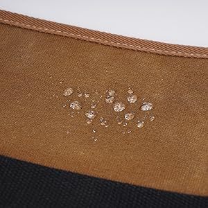 Sac de transport robuste en toile cirée pour bûches, accessoires de poêle à bois, sac de rangement pour foyer extérieur, <span class=keywords><strong>camping</strong></span> et barbecue - Product Image 6