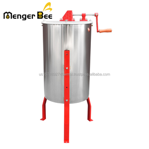 Extracteur de miel manuel Menger Bee EX-03S en acier inoxydable à 3 cadres, diamètre du tambour 38 cm, avec manivelle, pour usage amateur (stock US) - Product Image 3