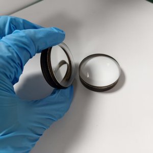 <span class=keywords><strong>Lentille</strong></span> <span class=keywords><strong>de</strong></span> protection laser en silice fondue N-BK7 (K9) ou UV, 1064 nm, avec revêtement antireflet, Plano Convex PCX - Product Image 3