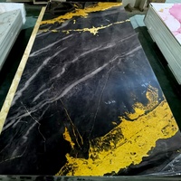 Vente en gros tendance Offre Spéciale 1220*2440*3mm 1220*2900*3mm panneau de feuilles de PVC en marbre UV feuille rigide panneau mural en marbre UV résistant au feu