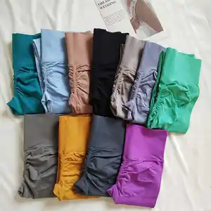 Tiktok Plus Size High Waist Scrunch Butt Nahtlose Yoga Enge Hose Gym Leggings Laufen Workout Leggings Für Frauen - Product Image 1