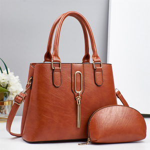 2026 New Wholesale Luxury Fashion Quilted PU Leather Handbags Set Women's <b>Large</b> Capacity Clutch <b>Purse</b> Durable Zipper - Product Image 2