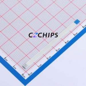 JS05B-06P-060-3-4 FFC Cable (Flexible Flat Cable) P=0.5mm Connector 6P 0.5mm 0.3mm Reverse - Product Image 2