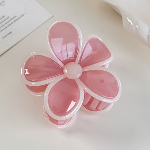 กิ๊บติดผมอะคริลิกลายดอกไม้แบบเปลี่ยนสีได้ สำหรับผู้หญิงและเด็กผู้หญิง สไตล์อเมริกันและยุโรป ขายดี - Product Image 6