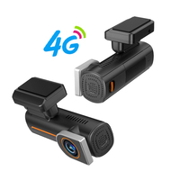 DVR 4G avec caméra avant 2K et arrière 1080P, stockage cloud, surveillance de stationnement, surveillance et lecture à distance, géolocalisation