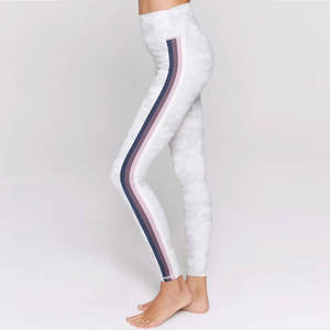 Women's High Waist Customized Fitness <b>Leggings</b> Comfortable Breathable <b>Knitted</b> Gym Wear Casual Fashion High Sublimation Rates - Product Image 3