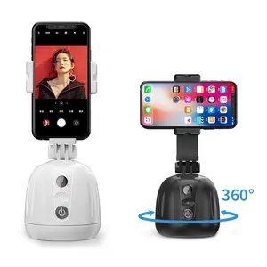 2024 New Arrival Smart Shooting Auto Face AI Authomatic Rotation 360 Object Tracking Cell Mobile Phone Holder