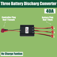 Convertisseur de décharge de batterie double pour vélo électrique 20V ~ 72V 20A 30A 40A Module parallèle de batterie double