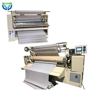 Automatisation Inspection de tissu et machine à rouler Prix de la machine d'inspection de tissu Coupe-rouleau de tissu pour tissu