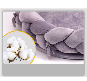 Cama redonda para mascotas, cama para perros y gatos, rosquillas, personalizada, <span class=keywords><strong>DIY</strong></span>, para venta al por mayor - Product Image 3
