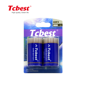 Wholesale Price <strong>R20</strong> D Carbon Zinc <strong>Battery</strong> 1.5V OEM for Transistor Radio Clock Toy and Remote Control - Product Image 1