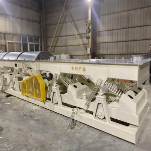 Transporte horizontal de alta eficiencia, enlace de arrastre, alimentador vibratorio, transportador de equilibrio vibratorio para troncos de madera húmeda - Product Image 4