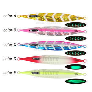 Cheery <strong>Cast</strong> Slow Pitch Metal Jig 120g 150g 200g 250g 300g Shore <strong>Jigging</strong> Saltwater Deep Sea Fishing Lure Slow Jig Lure - Product Image 6