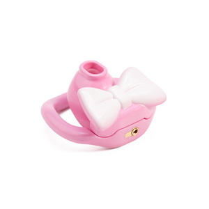 Nuevo Cinturón de Castidad MTF Rosa Pequeño Impreso en 3D, Jaula de Castidad para Mujeres Transgénero, Candado para Hombres - Product Image 3