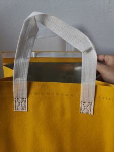 Sac isotherme personnalisé en tissu non tissé pour courses, capacité 15L/20L/30L, sac isotherme pour restaurant et café à emporter, avec motif lettre - Product Image 4