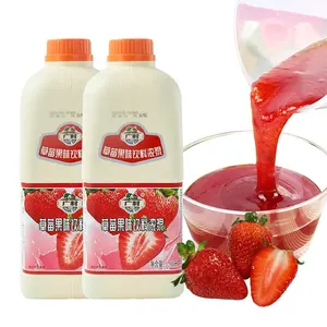 1,9 l Guang cun Gesundes fruchtiges Getränk Erdbeer saft konzentrat für Bubble Tea