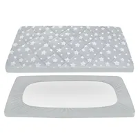 Baby Cover Peuter Pad Wieg Met 6 9 12 Inch Rok Bed Bug 100% Water Vocht Proof Badstof Handdoek Matras protector