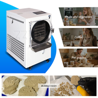 Vente flash : Lyophilisateur industriel de type laboratoire de 5 kg avec contrôle PLC et chauffage électrique pour la transformation alimentaire
