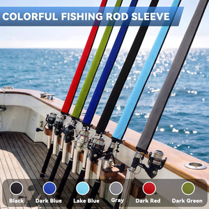 Funda de <span class=keywords><strong>Neopreno</strong></span> Personalizada de Fábrica para Cañas de Pescar, Funda Flotante para Almacenamiento de Cañas de Pescar de Spinning, Casting y Trolling - Product Image 5