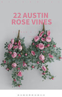 Centre de table de mariage décoration murale fleurs artificielles guirlande suspendue au plafond fleurs artificielles de vigne rose
