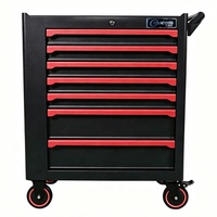 Chariot d'atelier robuste à 7 tiroirs avec roulettes